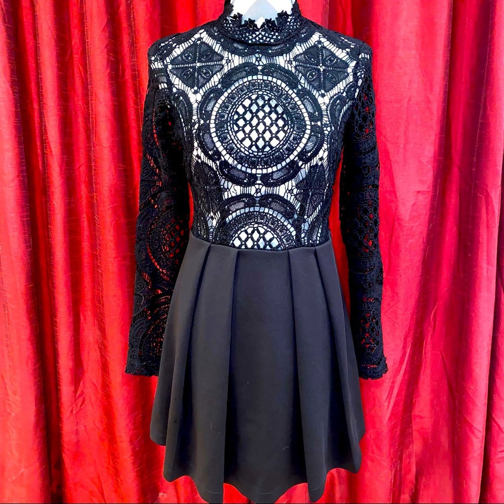 Black Lace Dress